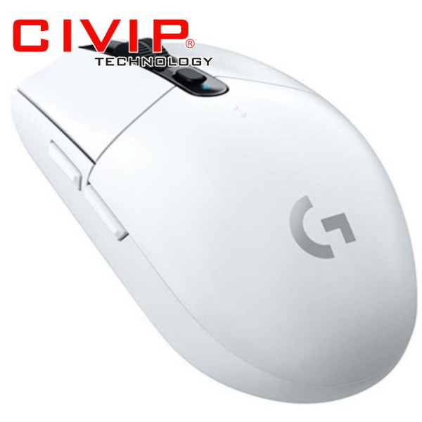 Chuột không dây Logitech G304 Lightspeed Gaming White