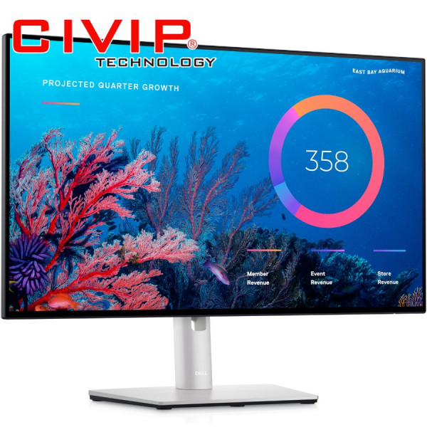 Màn hình LCD Dell Ultrasharp U2422HE (23.8 Inch, IPS FHD, 5ms, 250cd, 60Hz, HDMI/DP/Type C)
