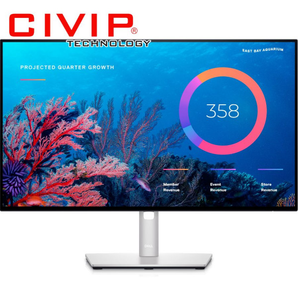 Màn hình LCD Dell Ultrasharp U2422HE (23.8 Inch, IPS FHD, 5ms, 250cd, 60Hz, HDMI/DP/Type C)