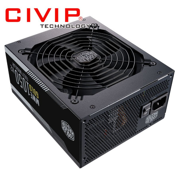 Nguồn Cooler Master MWE GOLD 1050 - V2 1050W Full Modular (Full Modular 1050W, 4+4 / 8 CPU x2, PCl 6+2 x6, 12 SATA, ATX)