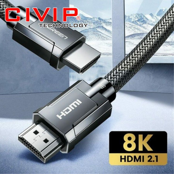 Cáp HDMI 2.1 8K Ugreen 70321 dài 2M