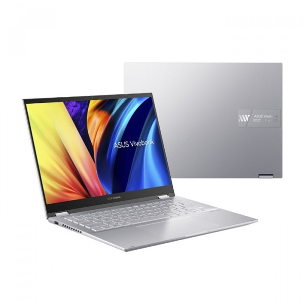 Laptop Asus Vivobook S 14 Flip TP3402ZA-LZ159W (Core i5-12500H/8GB RAM/512GB SSD/Intel Iris Xe/14.0-inch WUXGA/Cảm ứng/Win 11/Bạc)