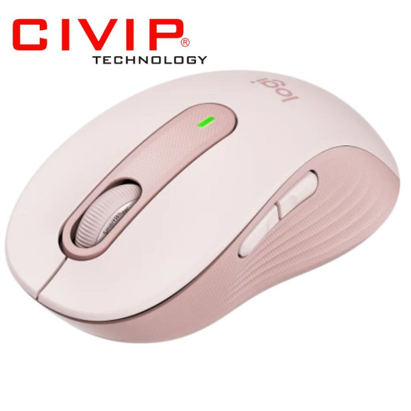 Chuột không dây Bluetooth & Wireless Logitech M650 Pink