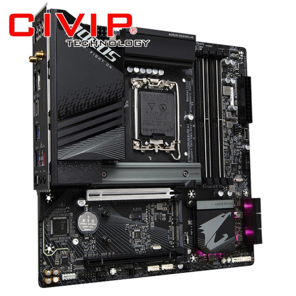 Mainboard Gigabyte Z790M AORUS ELITE AX DDR5 (Chipset Z790, Socket Intel LGA1700, DDR5, DP / HDMI, ATX)