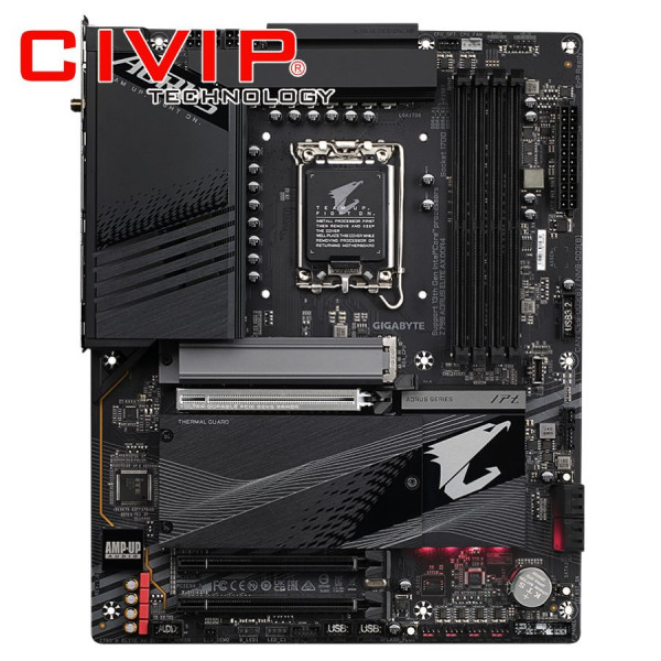 Mainboard Gigabyte Z790 AORUS ELITE AX DDR4 (Chipset Z790, Socket Intel LGA1700, DDR4, DP / HDMI, ATX)