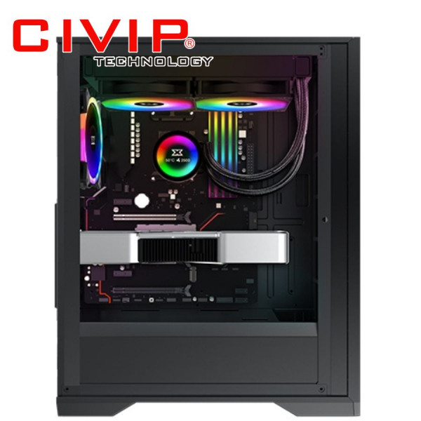 Case Xigmatek LUX S 3FX EN47840 (Sẵn 3 Fan - ATX, Micro-ATX, ITX)