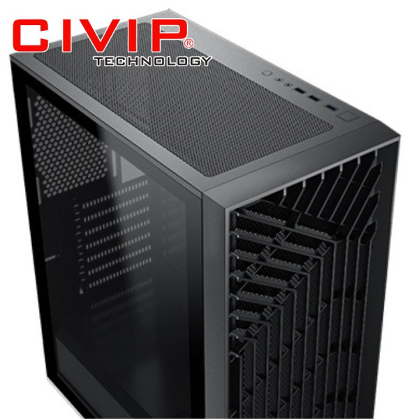 Case Xigmatek Lux G Shadow 3FX EN48724 (Sẵn 3 Fan - ATX, Micro-ATX, ITX)