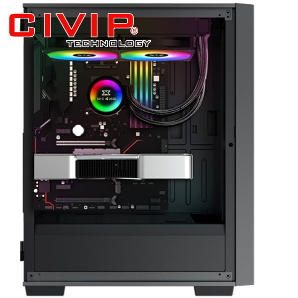 Case Xigmatek Lux G Shadow 3FX EN48724 (Sẵn 3 Fan - ATX, Micro-ATX, ITX)