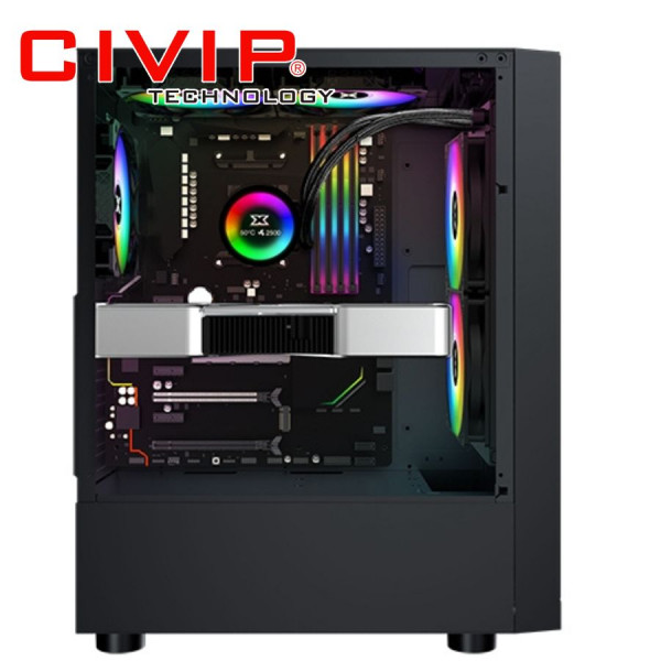 Case Xigmatek DUKE 3F EN49080 (Sẵn 3 Fan - ATX, Micro-ATX, ITX)