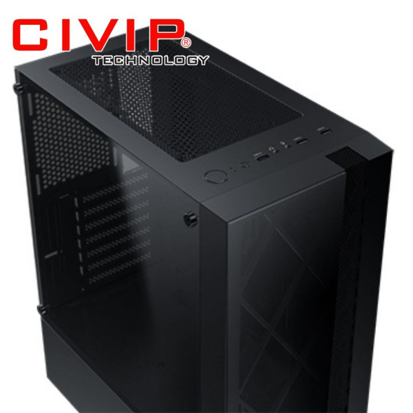 Case Xigmatek DUKE 3F EN49080 (Sẵn 3 Fan - ATX, Micro-ATX, ITX)