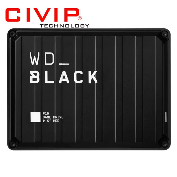Ổ Cứng Di Động WD Black P10 Game Drive 2TB (WDBA2W0020BBK-WESN) - ĐEN