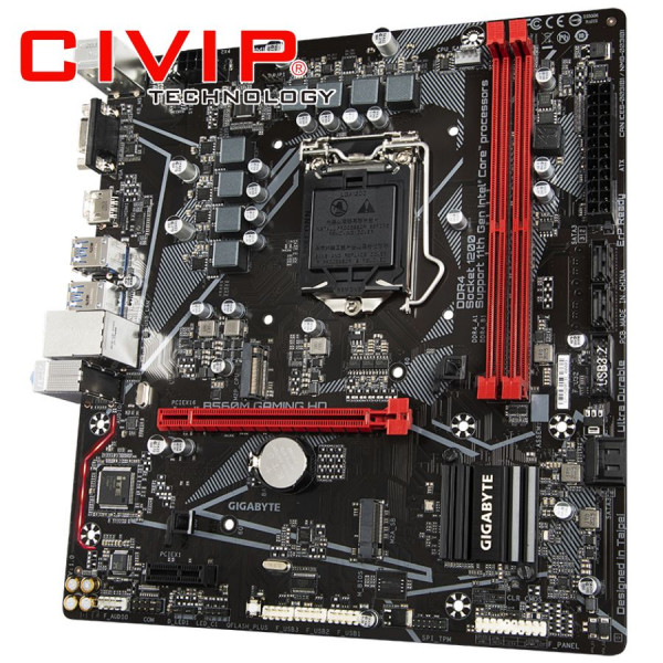 Mainboard Gigabyte B560M GAMING HD (Chipset B560, CPU Intel LGA 1200, DDR4, mATX, VGA / HDMI)