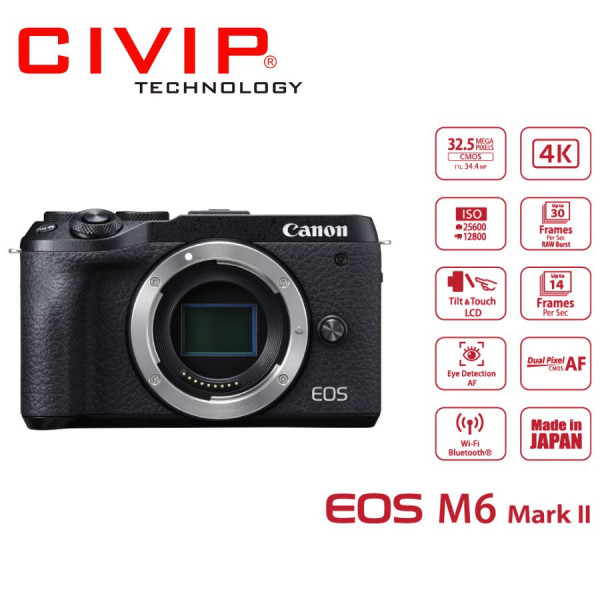 Canon EOS M6 Mark II Kit 15-45mm