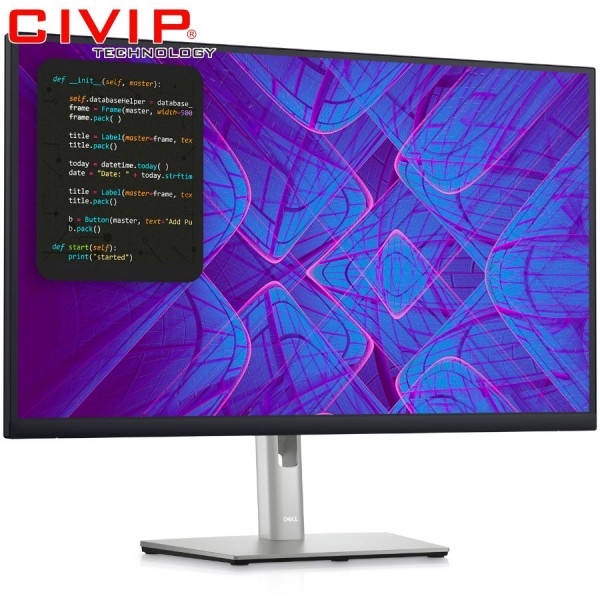 Màn hình LCD Dell P2723QE (27 Inch, IPS 4K, 5ms, 350cd, 60Hz, HDMI / DP / Type C)