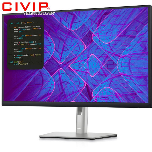 Màn hình LCD Dell P2723QE (27 Inch, IPS 4K, 5ms, 350cd, 60Hz, HDMI / DP / Type C)