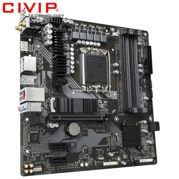 Mainboard Gigabyte B760M DS3H AX DDR4 (Chipset B760, Socket Intel LGA1700, DDR4, DP / HDMI / VGA, mATX)