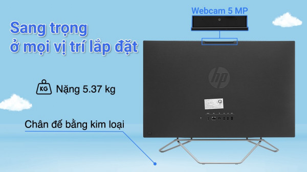 Máy tính All In One HP ProOne 240 G9 6M3T0PA (i3 1215U/8GB/512GB/23.8 inch FHD/Bàn phím/Chuột/Win11)