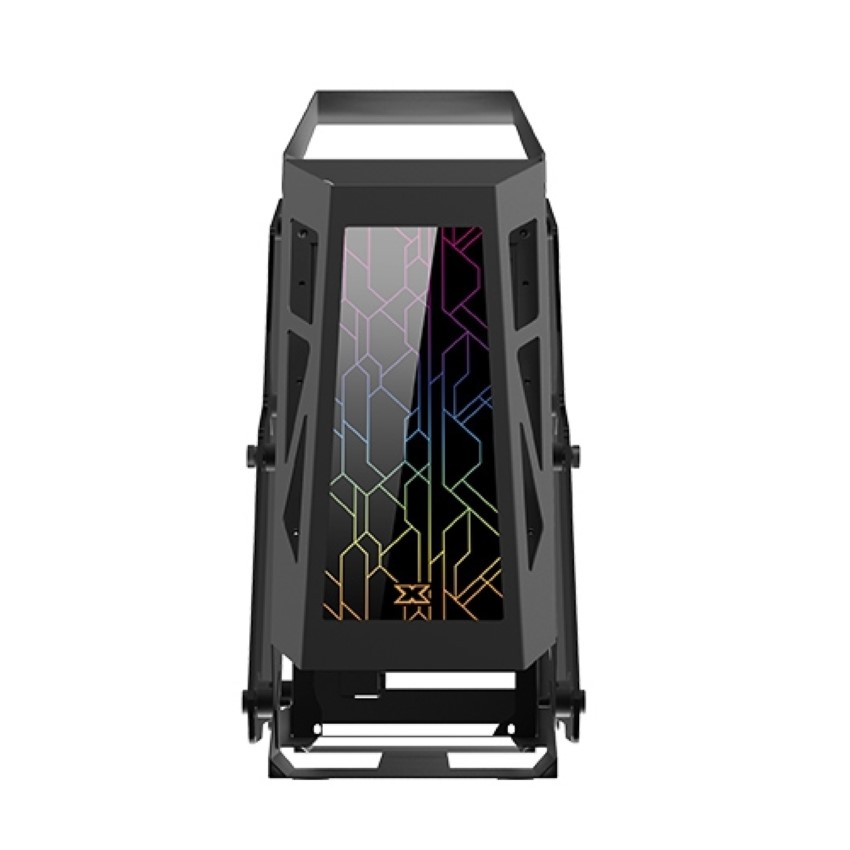 Case Xigmatek ZEUS M - Spectrum (Mini Tower/Màu Xám/Led/Panel RGB)