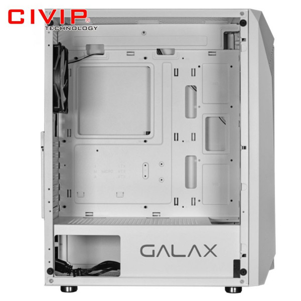 Case Galax Gaming Revolution-05 White (Kèm 4 quạt RGB, ATX / mATX / mITX)