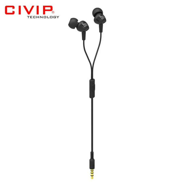 Tai nghe nhét tai JBL C200 jack 3.5mm JBLC200SIUBLK