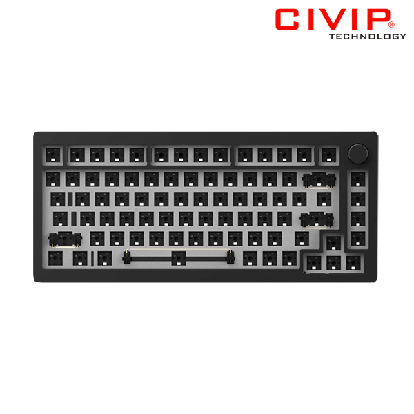 Kit bàn phím cơ MonsGeek M1 QMK (Full Nhôm – Mạch xuôi – QMK / VIA – PCB Stab)