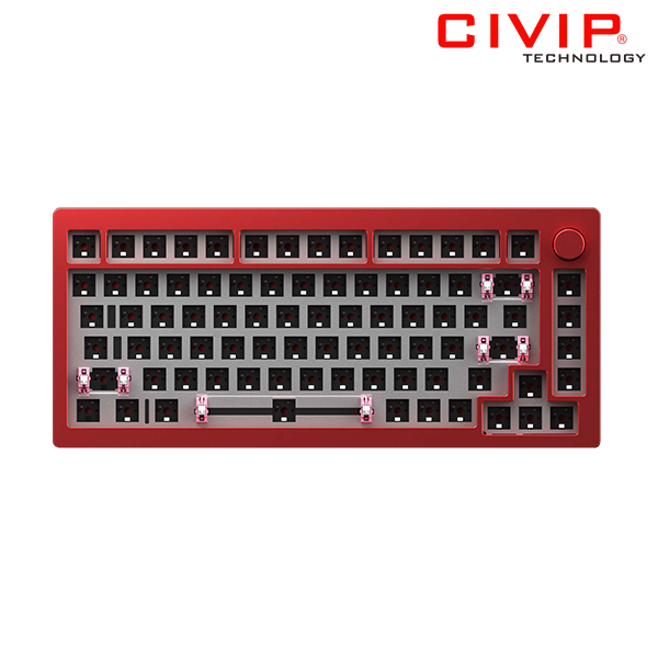 Kit bàn phím cơ MonsGeek M1 QMK (Full Nhôm – Mạch xuôi – QMK / VIA – PCB Stab)
