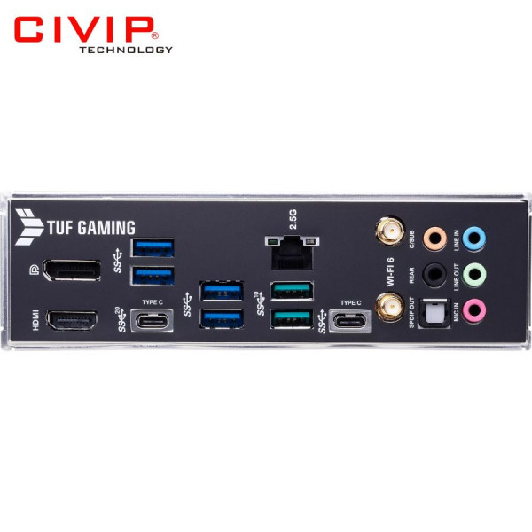 Mainboard ASUS TUF GAMING Z690-PLUS Wifi D4 (Chipset Z690, CPU Intel LGA1700, Ram DDR4, HDMI + DP, ATX)