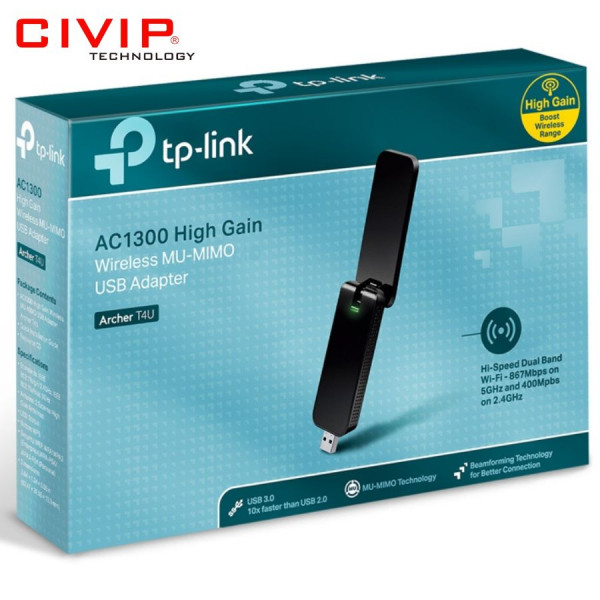 USB Wifi Dual Band TPLink Archer T4U