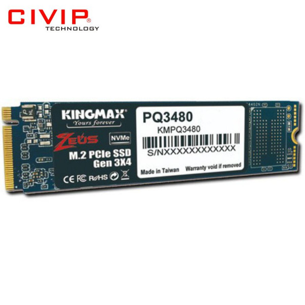 Ổ cứng SSD Kingmax M.2 NVMe PCIe 2TB PQ3480