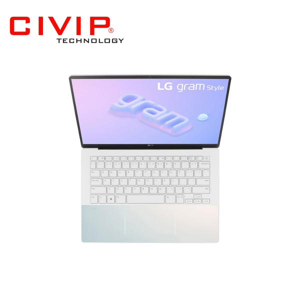 Laptop LG Gram Style 2023 16Z90RS-G.AH54A5 (Core i5-1340P/Ram 16GB/ 512 GB, Intel Iris Xe, Màn hình 16 inch OLED/ WQXGA+/ 90Hz/ Win 11/ White)