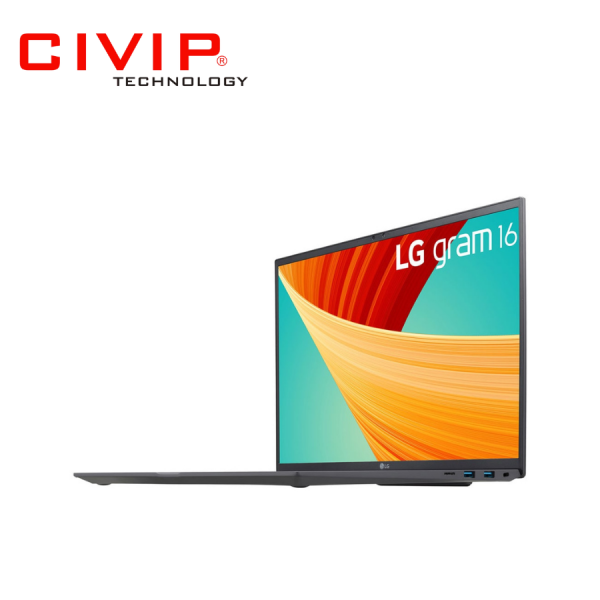Laptop LG Gram 2023 16Z90R-G.AH76A5 (Core i7-1360P/Ram 16GB/ 512GB, Intel Iris Xe, Màn hình 16 inch/ WQXGA 2560 x 1600/ Win 11/ Grey)