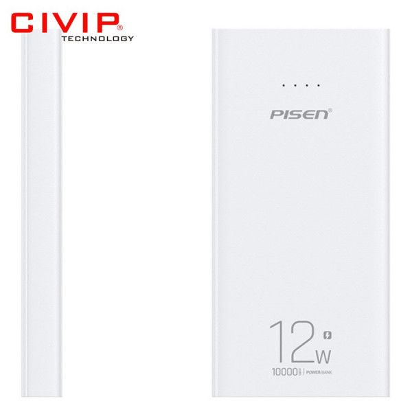 Sạc dự phòng Ultra - PISEN FAST 12W Electric Library 10000mAh TS-D324