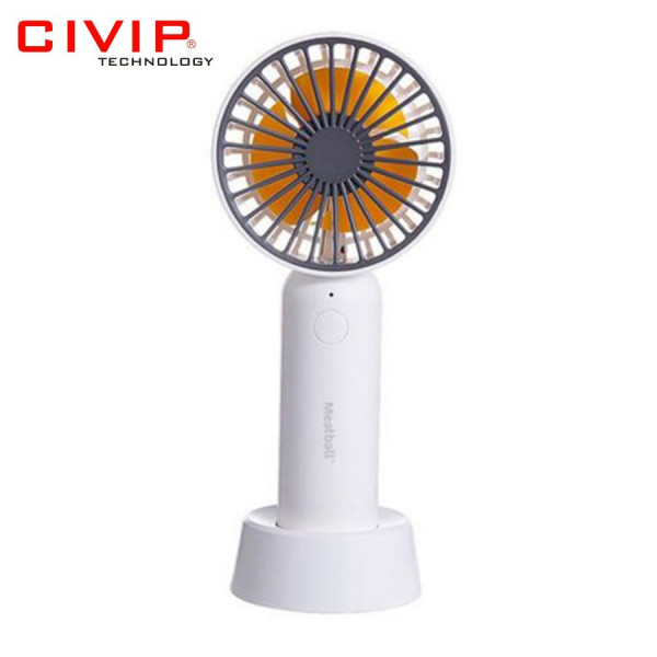 Quạt Pisen Meatball Handheld Mini Fan White F822