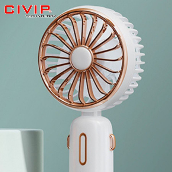 Quạt không dây Pisen Handheld Small Fan HJ-F09 White