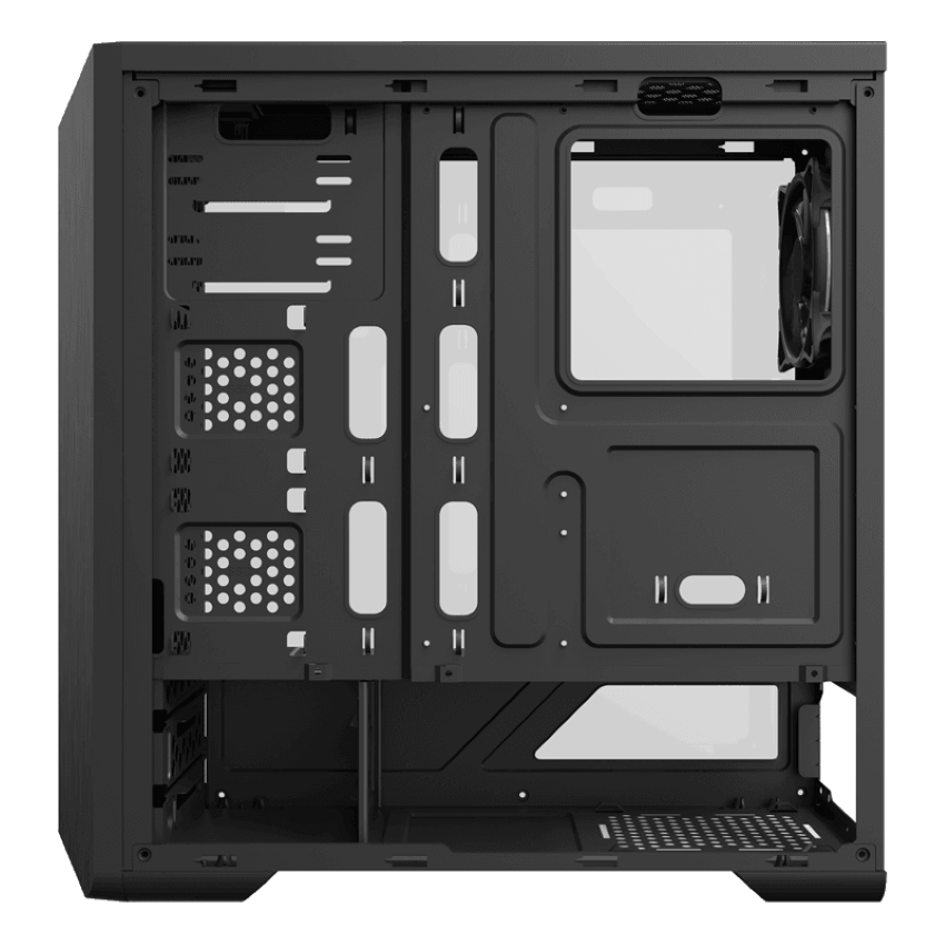 Vỏ Case  GAMEMAX G527 SHINE (Mid Tower/Màu Đen/Led RGB)