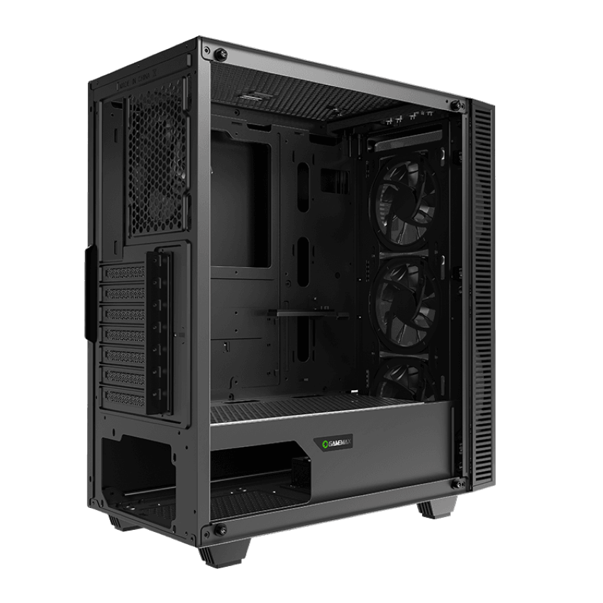 Vỏ Case GAMEMAX Draco XD (Mid Tower/Mầu Đen)