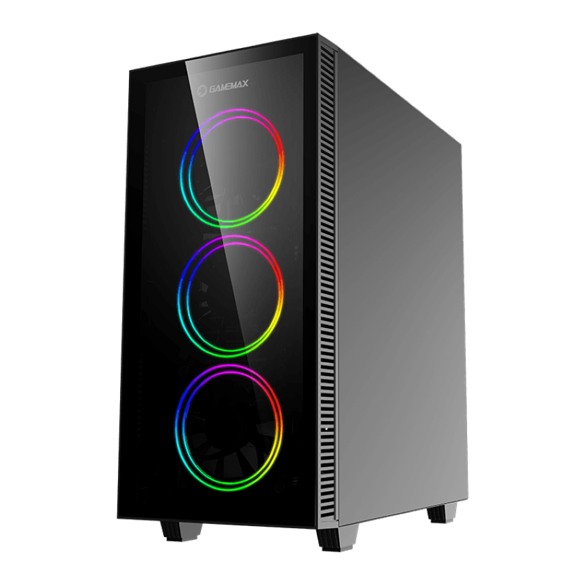 Vỏ Case GAMEMAX Draco XD (Mid Tower/Mầu Đen)