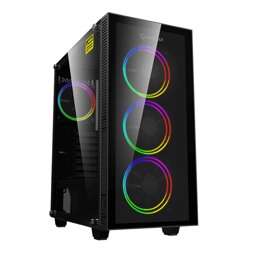 Vỏ Case GAMEMAX Draco XD (Mid Tower/Mầu Đen)