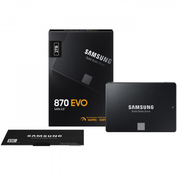 Ổ cứng SSD Samsung 870 EVO 2TB SATA III 2.5 inch (MZ-77E2T0BW)