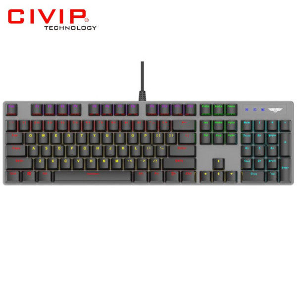 Bàn phím cơ có dây NEWMEN GM369 Blue Switch (Hotswap)