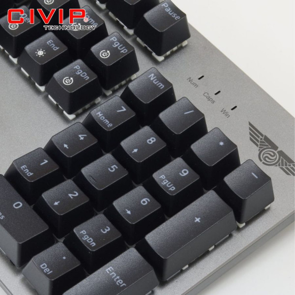 Bàn phím cơ có dây NEWMEN GM369R (Hotswap) Red Switch