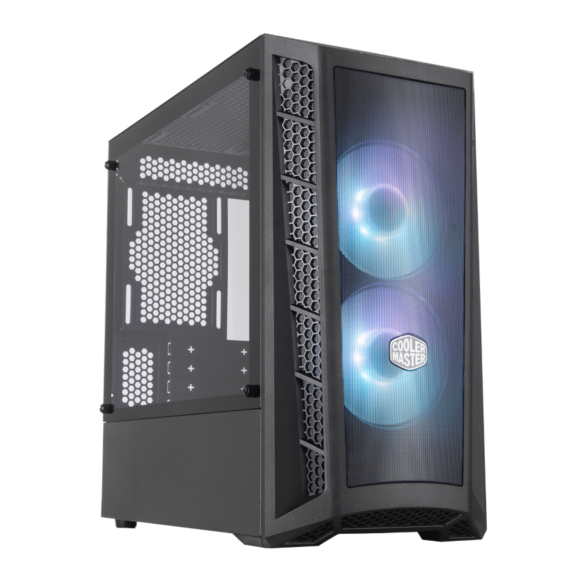 Case Coolermaster Masterbox MB311L controller (Mini Tower/Màu đen/Led ARGB/Mặt lưới)
