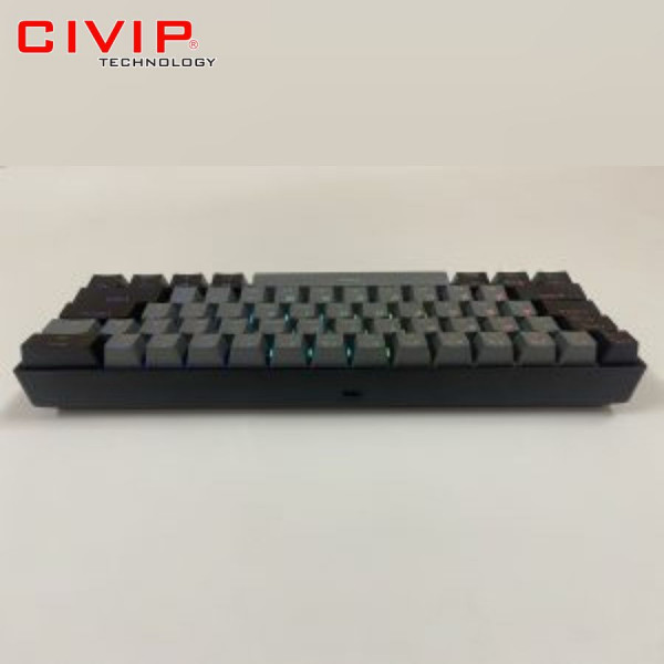 Bàn phím cơ không dây NEWMEN Dual Mode GM610 Grey - Switch Blue