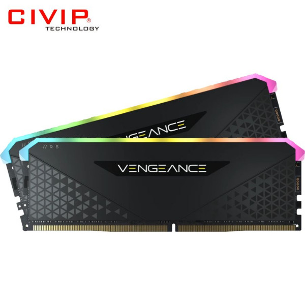 Bộ nhớ trong Ram PC Corsair Vengeance RGB RS 64GB/3200Mhz (2x32GB) DDR4 (CMG64GX4M2E3200C16)