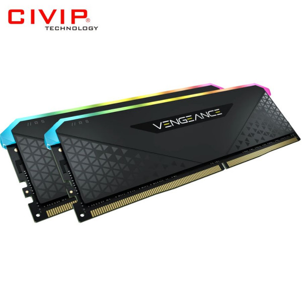 Bộ nhớ trong Ram PC Corsair Vengeance RGB RS 64GB/3200Mhz (2x32GB) DDR4 (CMG64GX4M2E3200C16)