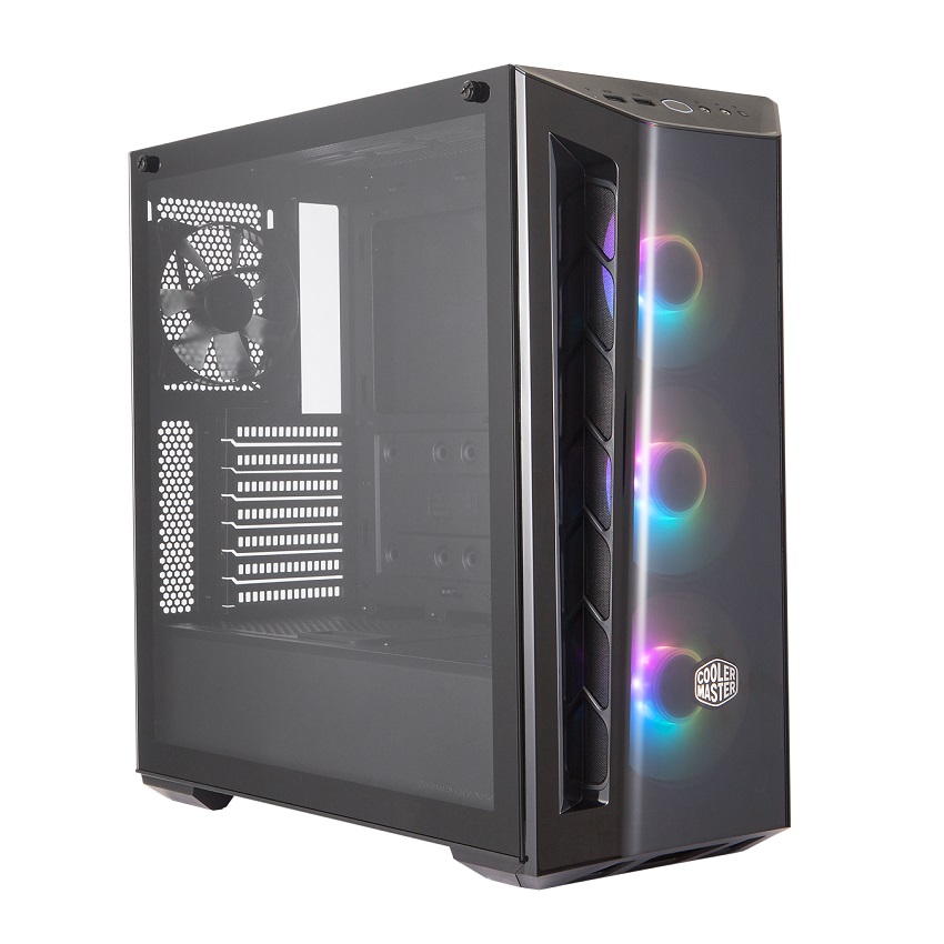 Case Coolermaster Masterbox MB520 TG ARGB (Mid Tower/Màu đen/Led ARGB)