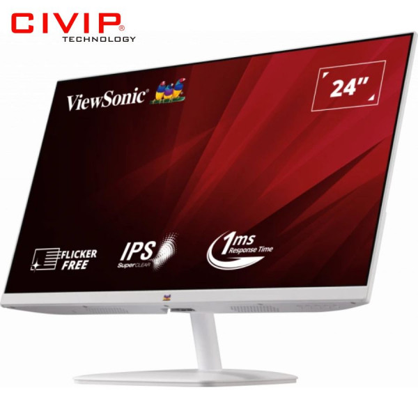 Màn hình LCD Viewsonic VA2432-H-W 24 Inch (FHD/IPS/100Hz/1ms/104% sRGB)