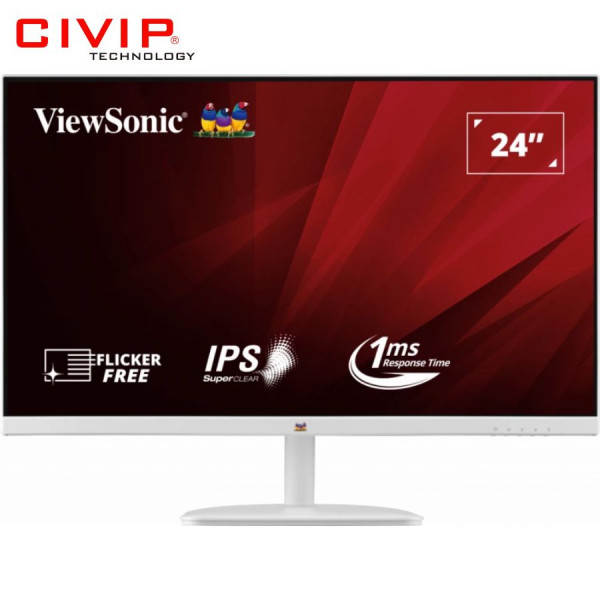 Màn hình LCD Viewsonic VA2432-H-W 24 Inch (FHD/IPS/100Hz/1ms/104% sRGB)