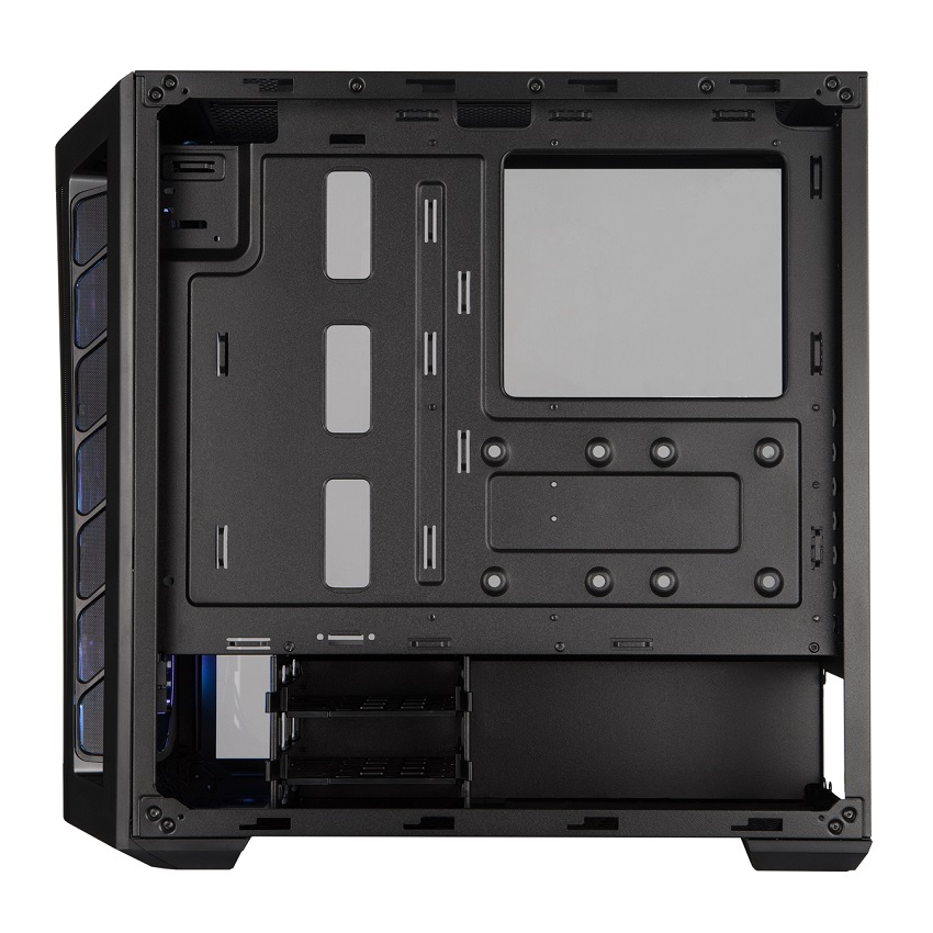 Case Coolermaster Masterbox MB511 TG ARGB (Mid Tower/Màu đen/Led ARGB/Mặt lưới)