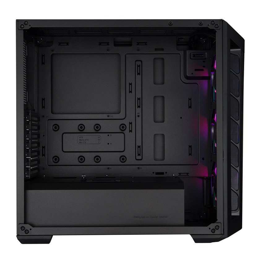 Case Coolermaster Masterbox MB511 TG ARGB (Mid Tower/Màu đen/Led ARGB/Mặt lưới)